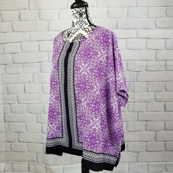 Croft & Barrow women's plus size 1x tunic - Picture 7 of 7